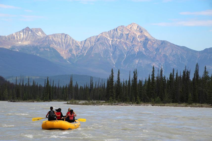 Athabasca Mile 5 | Jasper's Whitewater Rafting Co.